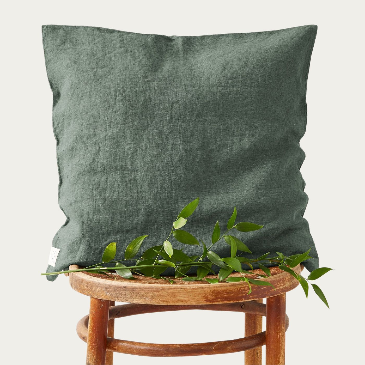 forest green cushion