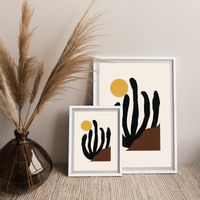 Canyon Art Print White Frame | Bombinate Canyon Art Print White Frame | Bombinate