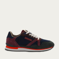 Suede Marine Bordeaux Green André | Bombinate Suede Marine Bordeaux Green André | Bombinate