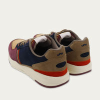 Suede Navy Khaki Mustard Basile | Bombinate Suede Navy Khaki Mustard Basile | Bombinate