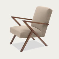 Beige Retrostar Chair Premium Velvet Line | Bombinate