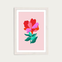 You're a Flower Art Print White Frame | Bombinate You're a Flower Art Print White Frame | Bombinate