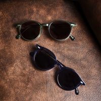 Blue / Gradient Grey Cran Sunglasses | Bombinate Blue / Gradient Grey Cran Sunglasses | Bombinate