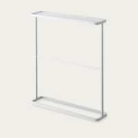 White Tower Standing Bath Towel Hanger | Bombinate White Tower Standing Bath Towel Hanger | Bombinate