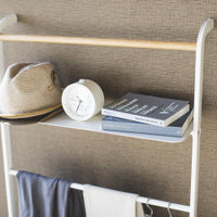 White Tower Leaning Ladder with Shelf | Bombinate White Tower Leaning Ladder with Shelf | Bombinate