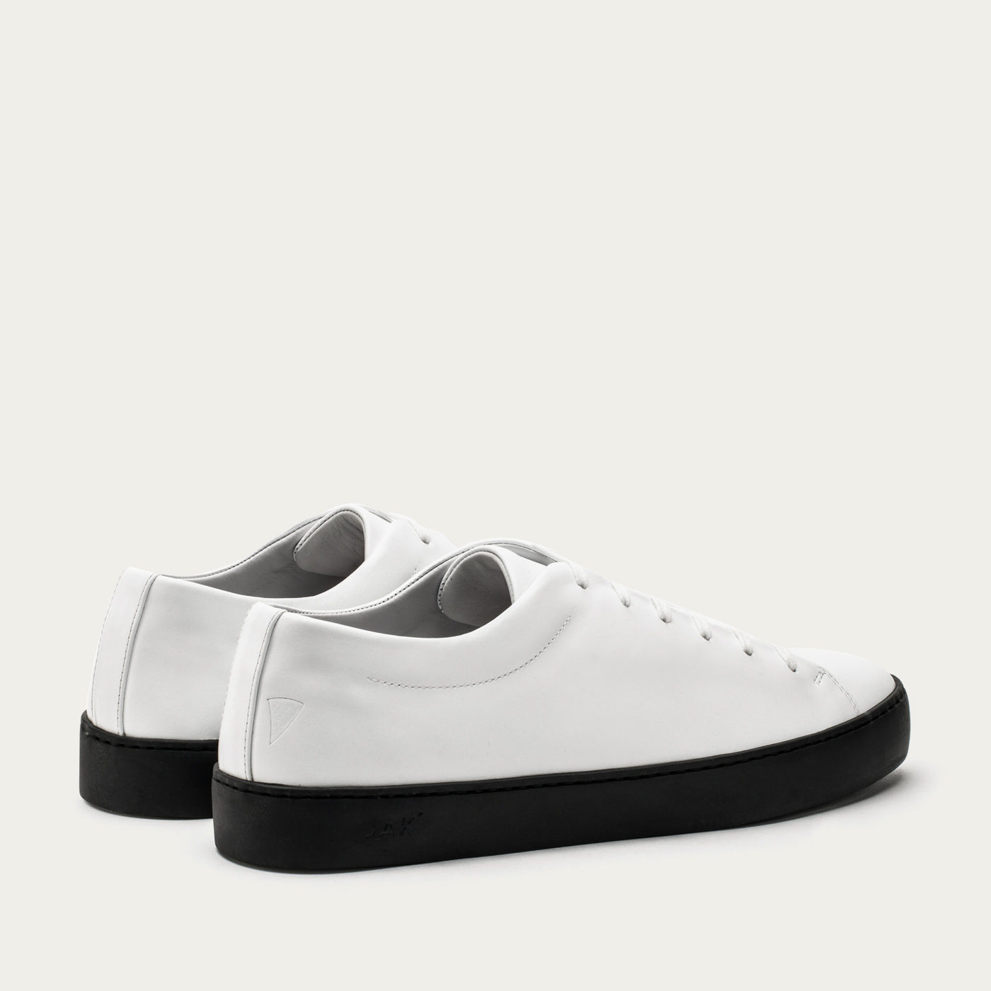 White and Black Royal Sneakers | Bombinate