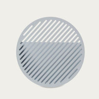 Grey Diagonal Wall Baskets | Bombinate