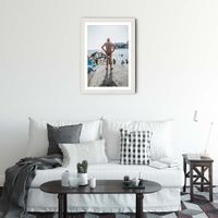 Dolce Vida Art Print White Frame | Bombinate Dolce Vida Art Print White Frame | Bombinate