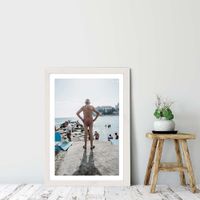 Dolce Vida Art Print White Frame | Bombinate Dolce Vida Art Print White Frame | Bombinate