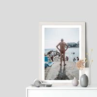 Dolce Vida Art Print White Frame | Bombinate Dolce Vida Art Print White Frame | Bombinate