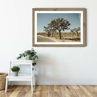 Mojave Art Print Oak Frame | Bombinate Mojave Art Print Oak Frame | Bombinate
