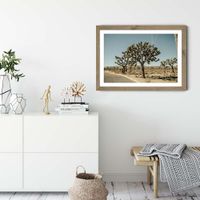 Mojave Art Print Oak Frame | Bombinate Mojave Art Print Oak Frame | Bombinate