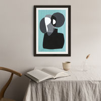 Reference #3.3 Art Print Black Frame | Bombinate Reference #3.3 Art Print Black Frame | Bombinate
