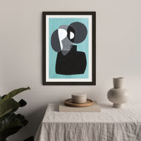 Reference #3.3 Art Print Black Frame | Bombinate Reference #3.3 Art Print Black Frame | Bombinate