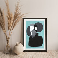 Reference #3.3 Art Print Black Frame | Bombinate Reference #3.3 Art Print Black Frame | Bombinate
