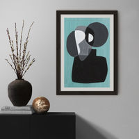 Reference #3.3 Art Print Black Frame | Bombinate Reference #3.3 Art Print Black Frame | Bombinate