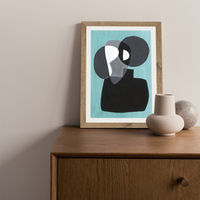 Reference #3.3 Art Print Oak Frame | Bombinate Reference #3.3 Art Print Oak Frame | Bombinate