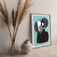 Reference #3.3 Art Print Oak Frame | Bombinate Reference #3.3 Art Print Oak Frame | Bombinate