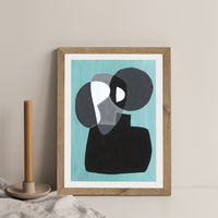 Reference #3.3 Art Print Oak Frame | Bombinate Reference #3.3 Art Print Oak Frame | Bombinate