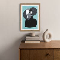 Reference #3.3 Art Print Oak Frame | Bombinate Reference #3.3 Art Print Oak Frame | Bombinate