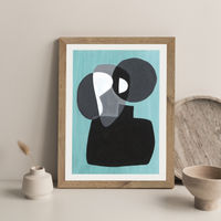 Reference #3.3 Art Print Oak Frame | Bombinate Reference #3.3 Art Print Oak Frame | Bombinate
