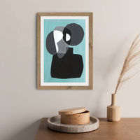 Reference #3.3 Art Print Oak Frame | Bombinate Reference #3.3 Art Print Oak Frame | Bombinate