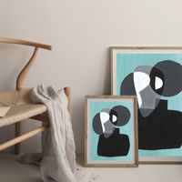 Reference #3.3 Art Print Oak Frame | Bombinate Reference #3.3 Art Print Oak Frame | Bombinate