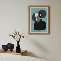 Reference #3.3 Art Print Oak Frame | Bombinate Reference #3.3 Art Print Oak Frame | Bombinate