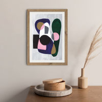 Reference #3.5 Art Print Oak Frame | Bombinate Reference #3.5 Art Print Oak Frame | Bombinate