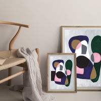 Reference #3.5 Art Print Oak Frame | Bombinate Reference #3.5 Art Print Oak Frame | Bombinate
