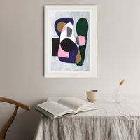 Reference #3.5 Art Print White Frame | Bombinate Reference #3.5 Art Print White Frame | Bombinate