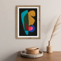 Reference #3.6 Art Print Oak Frame | Bombinate Reference #3.6 Art Print Oak Frame | Bombinate