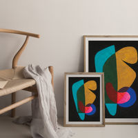 Reference #3.6 Art Print Oak Frame | Bombinate Reference #3.6 Art Print Oak Frame | Bombinate