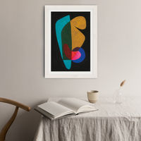 Reference #3.6 Art Print White Frame | Bombinate Reference #3.6 Art Print White Frame | Bombinate