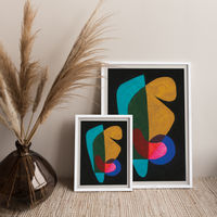Reference #3.6 Art Print White Frame | Bombinate Reference #3.6 Art Print White Frame | Bombinate