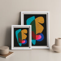 Reference #3.6 Art Print White Frame | Bombinate Reference #3.6 Art Print White Frame | Bombinate