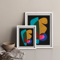 Reference #3.6 Art Print White Frame | Bombinate Reference #3.6 Art Print White Frame | Bombinate