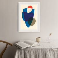 Reference #3.7 Art Print White Frame | Bombinate Reference #3.7 Art Print White Frame | Bombinate
