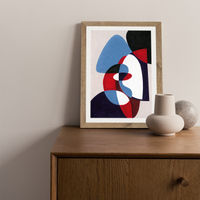 Reference #5.1 Art Print Oak Frame | Bombinate Reference #5.1 Art Print Oak Frame | Bombinate