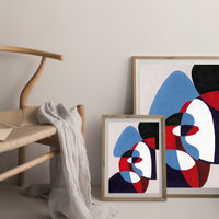 Reference #5.1 Art Print Oak Frame | Bombinate Reference #5.1 Art Print Oak Frame | Bombinate