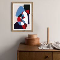 Reference #5.1 Art Print Oak Frame | Bombinate Reference #5.1 Art Print Oak Frame | Bombinate