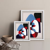 Revisit #5.3 Art Print Black Frame | Bombinate Revisit #5.3 Art Print Black Frame | Bombinate