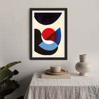 Revisit #5.3 Art Print Black Frame | Bombinate Revisit #5.3 Art Print Black Frame | Bombinate