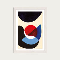 Revisit #5.3 Art Print White Frame | Bombinate Revisit #5.3 Art Print White Frame | Bombinate