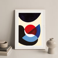 Revisit #5.3 Art Print White Frame | Bombinate Revisit #5.3 Art Print White Frame | Bombinate