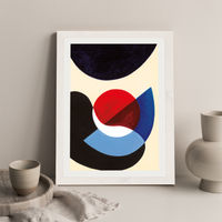 Revisit #5.3 Art Print White Frame | Bombinate Revisit #5.3 Art Print White Frame | Bombinate