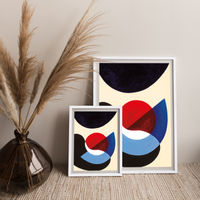 Revisit #5.3 Art Print White Frame | Bombinate Revisit #5.3 Art Print White Frame | Bombinate
