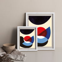 Revisit #5.3 Art Print White Frame | Bombinate Revisit #5.3 Art Print White Frame | Bombinate