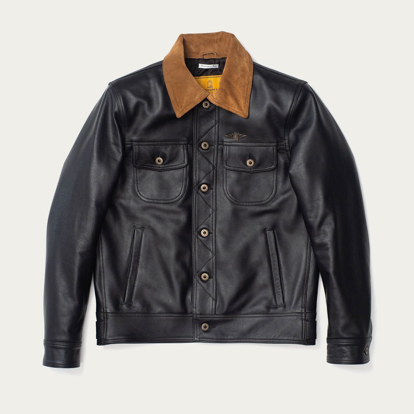 Men's NAVY WOOL RANCH JACKET