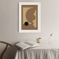 Totem 01 Art Print White Frame | Bombinate Totem 01 Art Print White Frame | Bombinate
